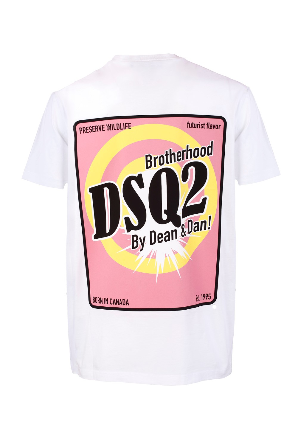 shop DSQUARED2 Saldi T-shirt: DSQUARED2 t-shirt in cotone.
Girocollo.
Maniche corte.
Stampa posteriore.
Vestibilità regolare.
Composizione: 100% Cotone.
Fabbricato in Italia.. S74GD1224 S23009-100 number 5048579